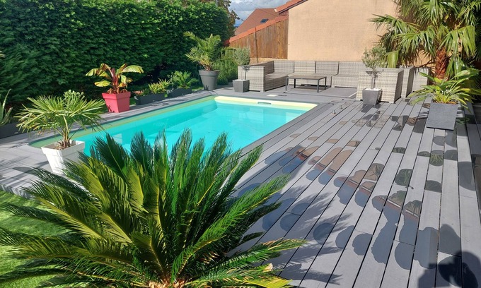 Serezin-du-Rhone House | Quiet house of 120m² with swimming pool near Lyon