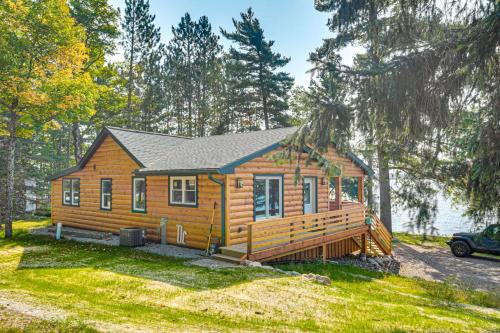 Conover House | Quiet Lakefront Conover Cabin Near ATV Trails