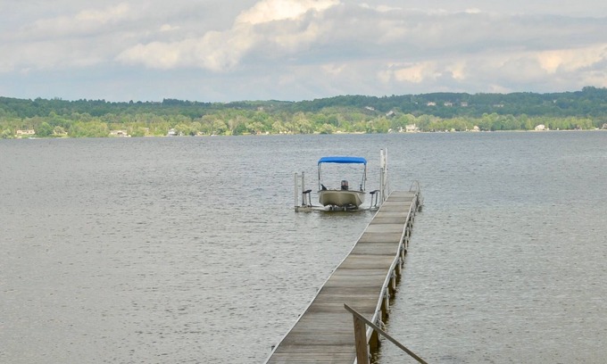 Cedar House | Quiet location on the west shore of spectacular 21 mile long, Lake Leelanau