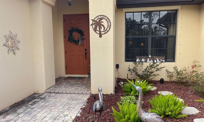 Rotonda Lakes House | Quiet neighborhood and heated pool. 4 bedroom, three bathroom home.