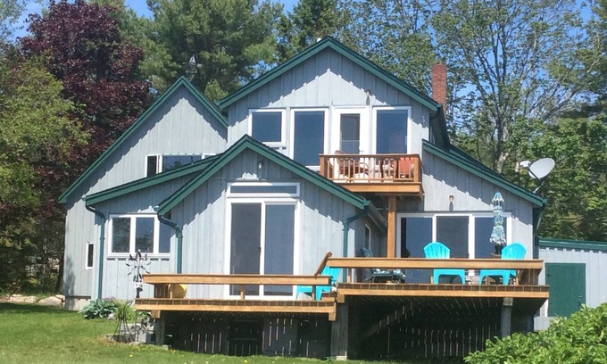 Spruce Head House | Quiet ocean home, with views from every room.