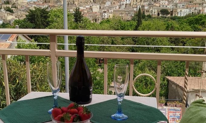 Tricarico Apartment | Quiet Panoramic Suite, comfortable near Matera with parking, green