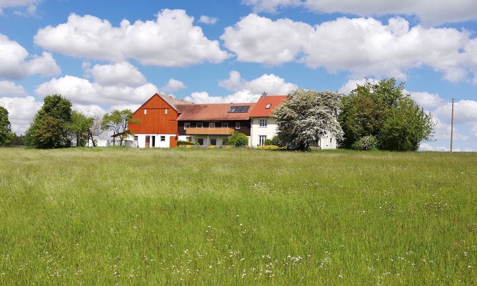 Feuchtwangen Apartment | Quiet sunny apartment on farm in a secluded location with extensive views of the countryside
