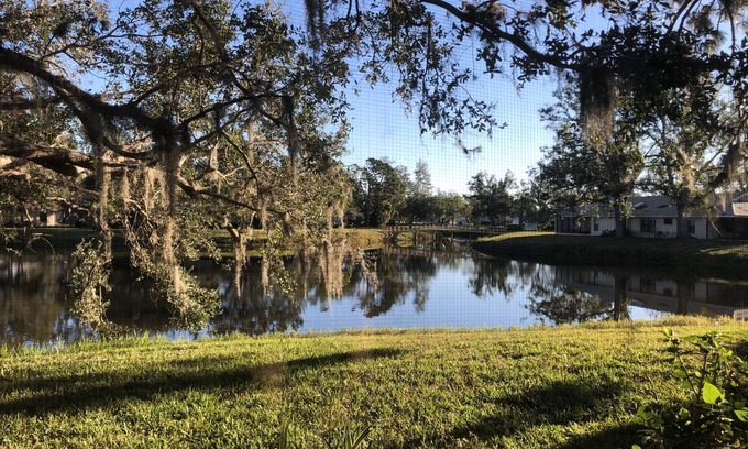 Myrtle Trace Villa | Quiet villa with serene lake view - one-month minimum - April through November