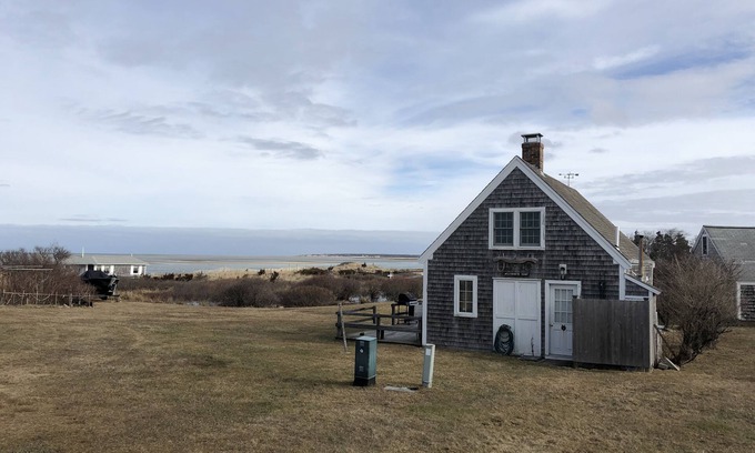Barnstable County Cottage | Quintessential Cape Cod Ocean View Cottage with Private Beach