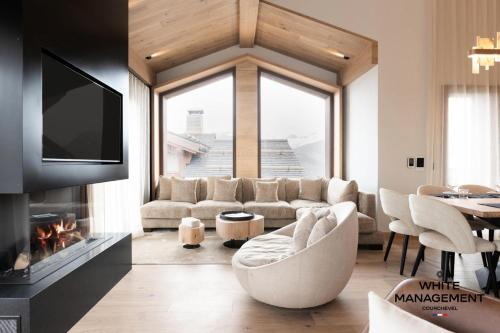 Courchevel Apartment | Résidence Les Glaciers - Chaleureux chalet contemporain à Courchevel 1650 MAE-4431