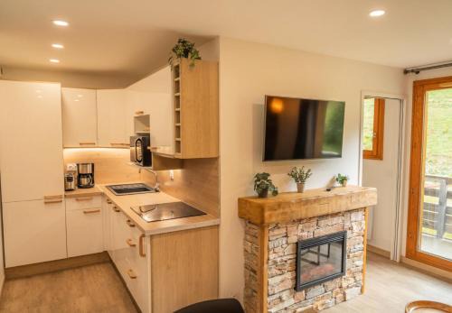 Les Orres Apartment | Résidence Les Hauts De Preclaux - Superbe appartement offrant une vue sur les pistes MAE-6104