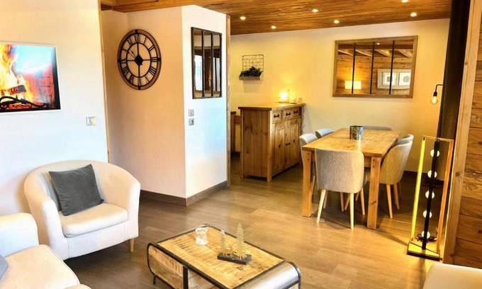 Les Avanchers-Valmorel Apartment | Résidence Terrasse - La Terrasse 36 - Magnifique appartement cocooning, vue splendide MAE-4914