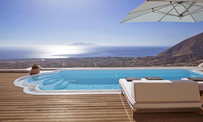 Episkopi Gonias Villa | R 832 Villa with Sea view Daily Maid Service Breakfast Included