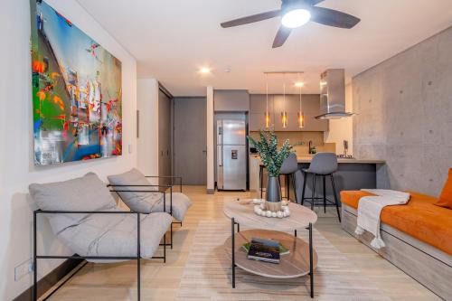 Soacha Apartment | R211 Loft with large balcony, infinity pool and spa