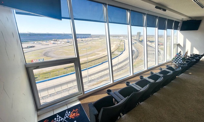 Denton County Condo | Race-Themed Luxury 7th Floor Texas Motor Speedway Condo - Right on the track!