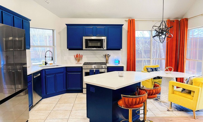 McKinney House | Radiant Retreat with fitness room