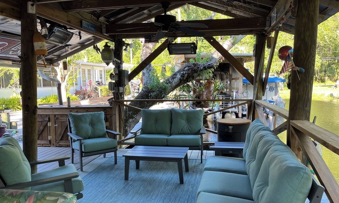 Astor House | Rain or Shine there is plenty of space to enjoy this Florida oasis!
