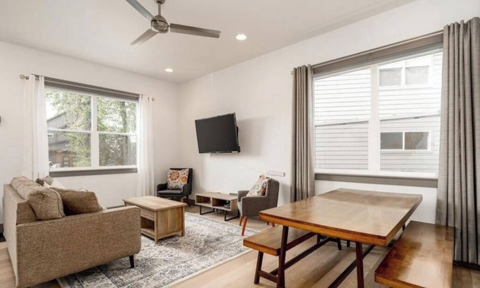 Four Corners House | Rainbow Haven down by the Gallatin River