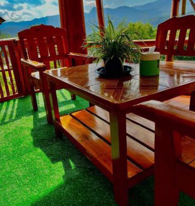 Doi Lo Ski Chalet | Rakkhao inthanon River sunset view