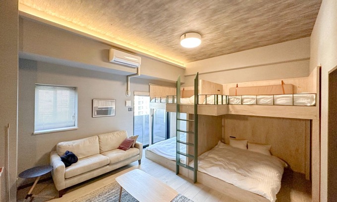 Chuo-ku Apartment | Rakuten STAY Fukuoka Yakuin Family 82Bunk bed/Fukuoka Fukuoka