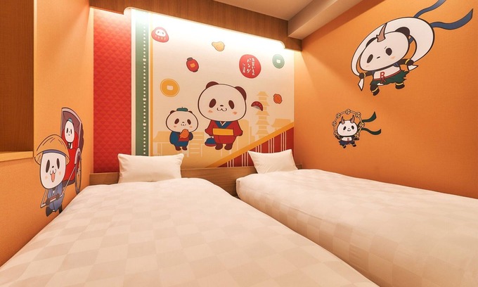 Azumabashi Apartment | Rakuten STAY TokyoAsakusaOkaimono Panda TwinRoomB/Sumida-ku Tokyo