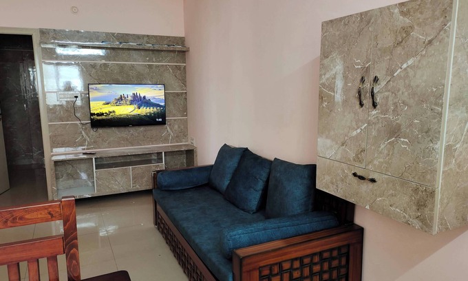 Ramamurthy Nagar Apartment | Ramamurthy/Sleeps6/2bedroom/Tv/Wifi