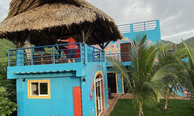 Taganga House | Rancho Aparte-Peaceful Private Paradise! With stunning views of the Caribbean