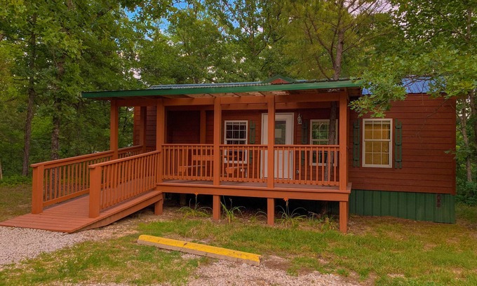 Leasburg Cabin | Ransom's Retreat #1 DKK w/Ramp