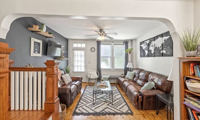 Lancaster House | Rare City Home w/Backyard Fire-pit & Hottub