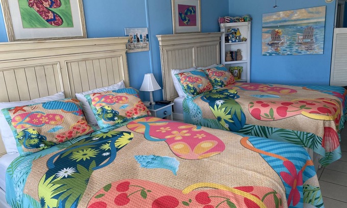 Atlantic Beach Condo | RARE "DOUBLE UNIT" BEAUTIFUL Deluxe Studio Condo just steps to the ocean!