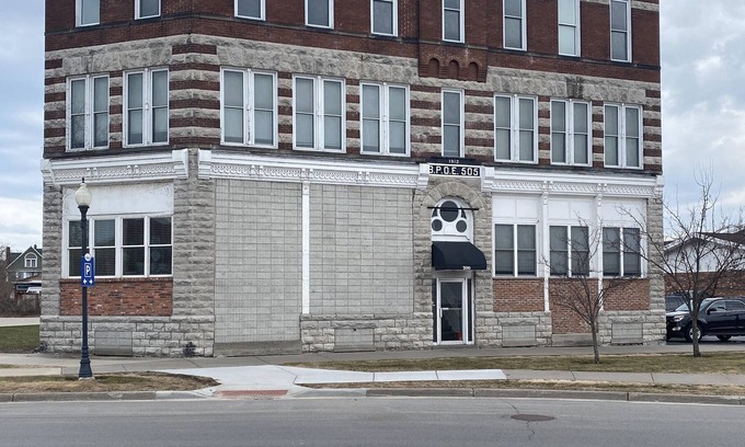 Alpena Apartment | Rare downtown first floor apartment.