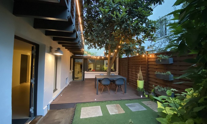 Charenton-le-Pont House | Rare Maison D'architecte Calme Avec Jardin Proche du Métro