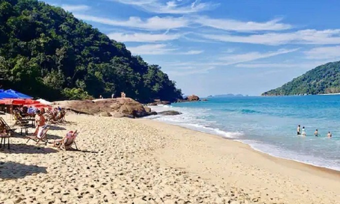 Praia Grande Apartment | Raridade - Apt próx praia vista mar ar con