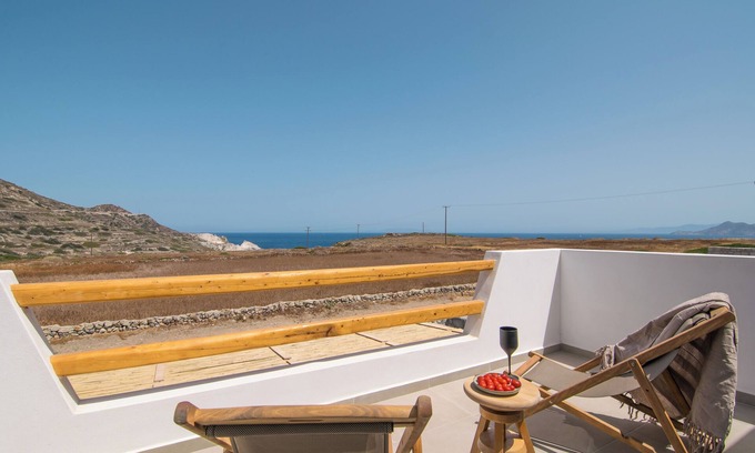 Milos Resort | Rastoni Milos slow living home ,cosy two storey stone house sea view