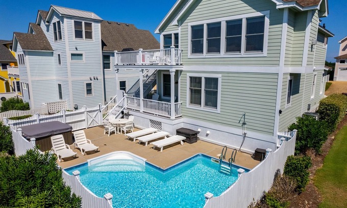 Corolla House | Real Escape - Private Pool & Hot Tub, Perfect Family Beach Vacation