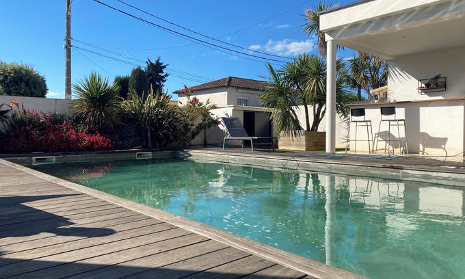 Perols House | Recent contemporary villa between Montpellier and the beaches