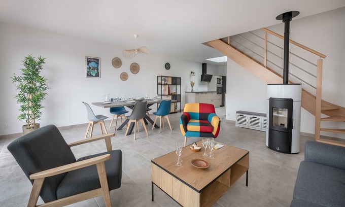 Pornic House | Recent house in Pornic, 500m from the beach for 5