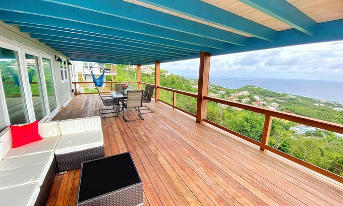 Flag Hill House | Recently Built! - 3 Bed/3 Bath House with Amazing View & Large Private Deck