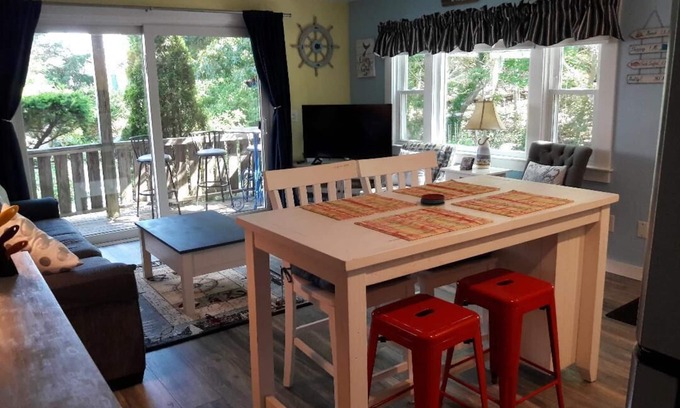 Provincetown Condo | RECENTLY RENOVATED 2 BEDROOM CONDO WITH DECK & OFF STREET PARKING CLOSE TO BEACH