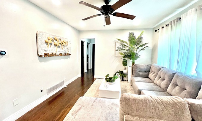East Point House | Recharge at a peaceful and centrally-located home. With Private outdoor areas.