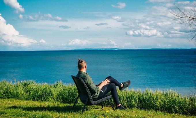 Faxe Ladeplads House | Recharging luxury stay for maksimum 4 people with magnificent sea view NO BREAKFAST - One bathroom - Hottub open from 15April-1November