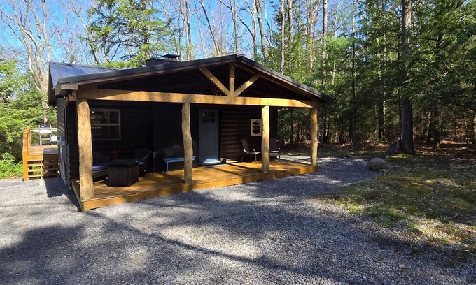 Oakland Cabin | Recreational Therapy- Private 2 Bedroom with Hot Tub and Firepit