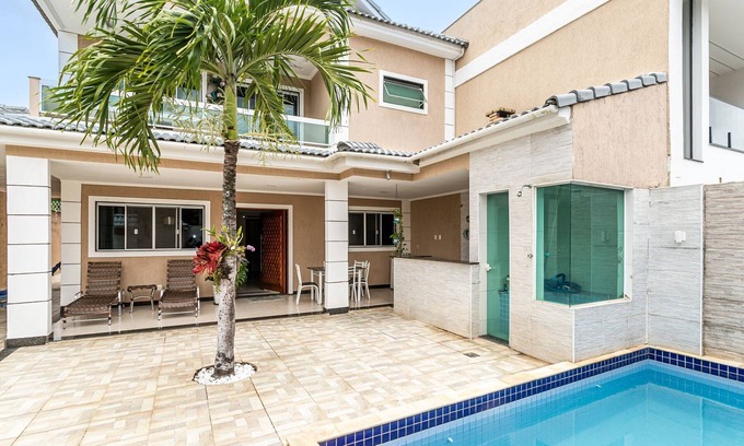 Guaratiba House | Recreio Luxury - 7 Guests, Family and Pool