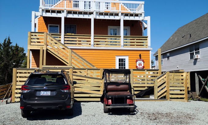 Ocracoke Apartment | Red Beard's Retreat Suite 1 - Cozy, Private getaway 2 BR 1 Bath