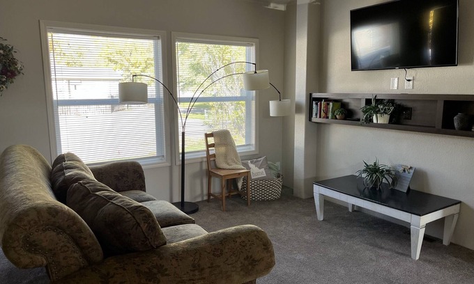 Rexburg House | Red House Retreat—nice home near Yellowstone, BYUI; no cleaning fee!