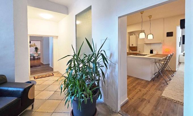 Mariahilf Apartment | Red-Orange Palm - 200m2, central