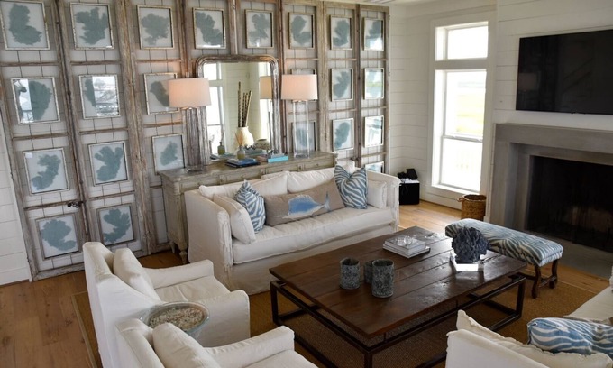 Galveston House | Redfish Cove - Bayfront with Private Pool and 2 Pickleball and Basketball Courts