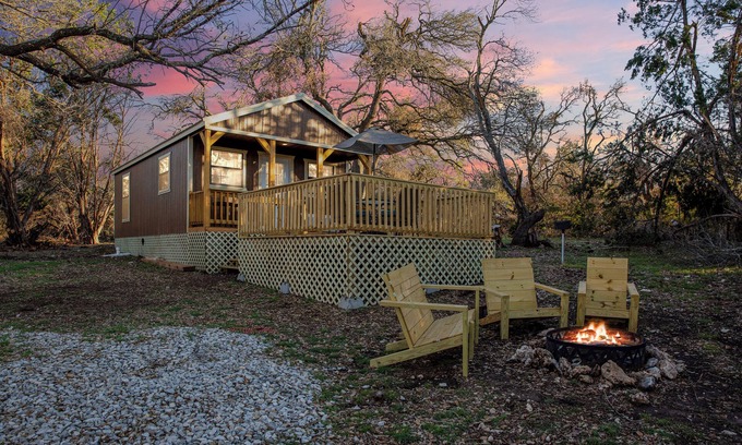 Fredericksburg Cabin | Reece's Ranch House - Cabin 1 - just outside charming Fredericksburg, TX