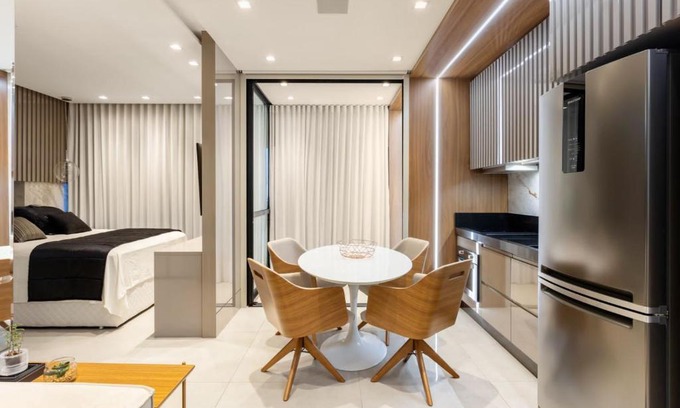 Jardim dos Estados Apartment | Refúgio Charmoso e Romântico no Vertigo Premium Studios