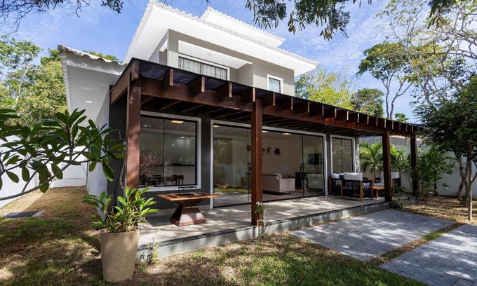 Caravelas House | Refúgio em Búzios: 3Qtos p/7 pessoas | CSM 90