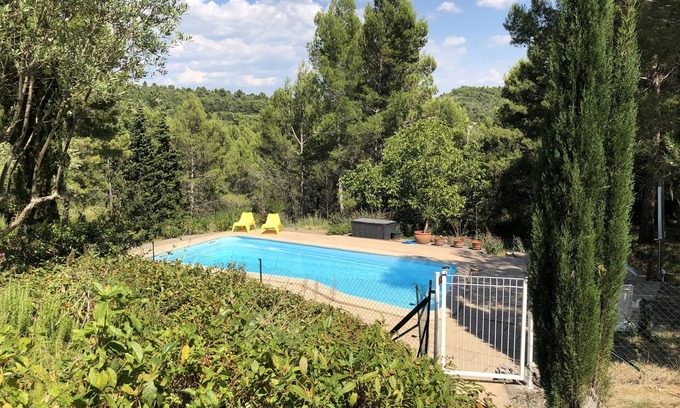 Siran Ski Chalet | REFUGE NATURE' air-conditioned chalet. PRIVATE POOL. Nature, peace and quiet!