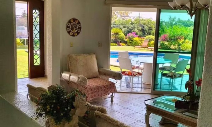 Lomas de Cocoyoc House | Refugio Tranquilo: large, pool already heated