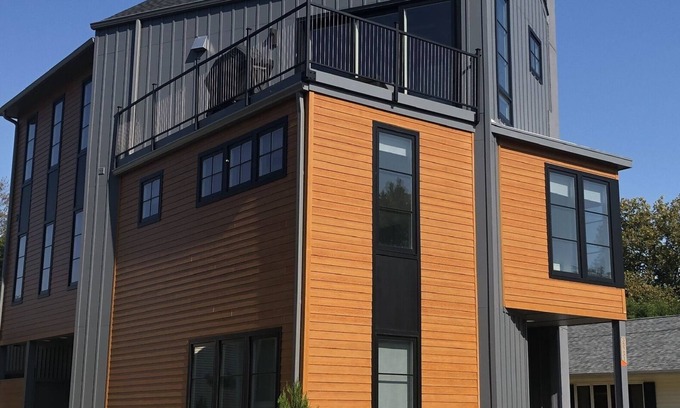 Dodds Addition House | Rehoboth Beach Modern New Build with Elevator