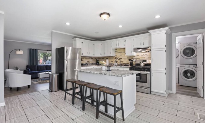 Romeoville House | Rejuvenate: 4BR, Fenced yard